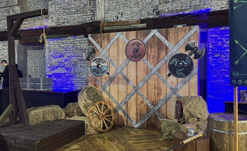 Фотозона в стилистике раннего Средневековья