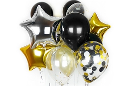 Букет из шаров с гелием (10 шт)