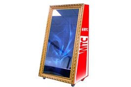 Полное брендирование фотобудки Винтаж