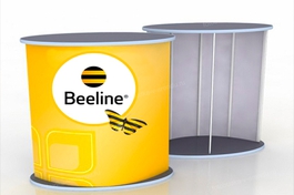 Брендирование панели стойки reception