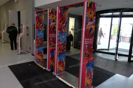 Полное брендирование рамки дезинфекции