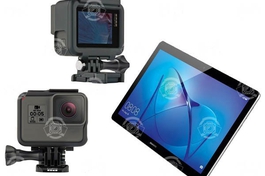 Видеокамера+планшет для отправки видео на email