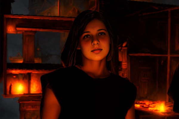 Нейро Художник Хэллоуин