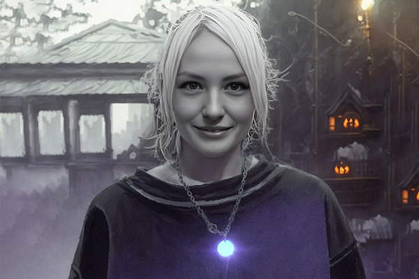 Нейро Художник Хэллоуин