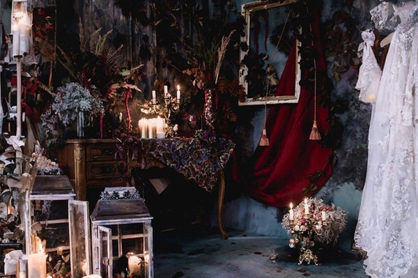 Фотозона Дом ужасов