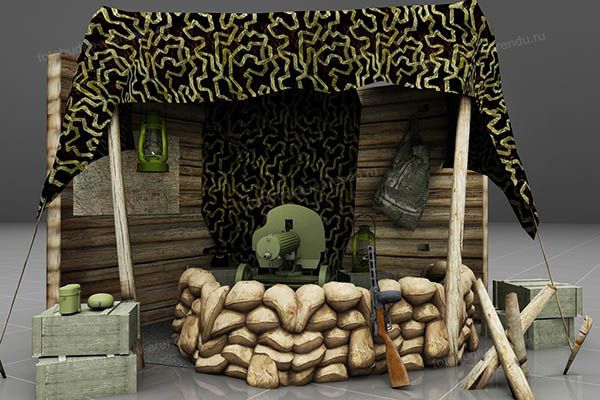 Фотозона Блиндаж