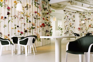 Фотозона Цветочное пано