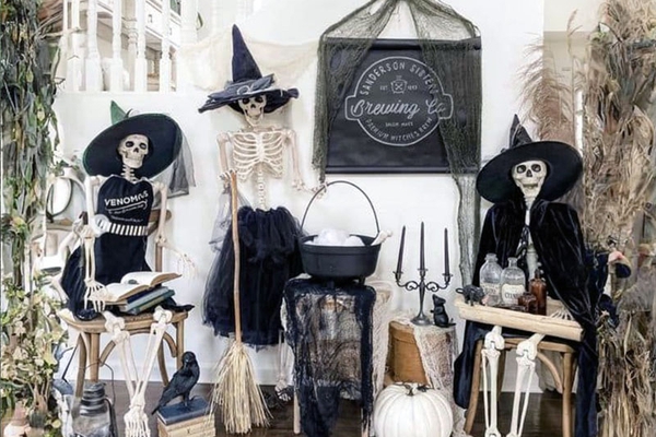 Фотозона Логово ведьмы