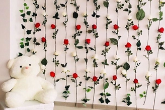 Фотозона Цветочное пано