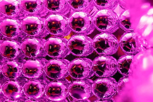 Фотозона из фольгированных шаров