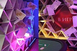 Фотозона казино 3D