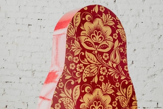 Фотозона в русском стиле