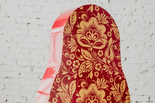 Фотозона в русском стиле