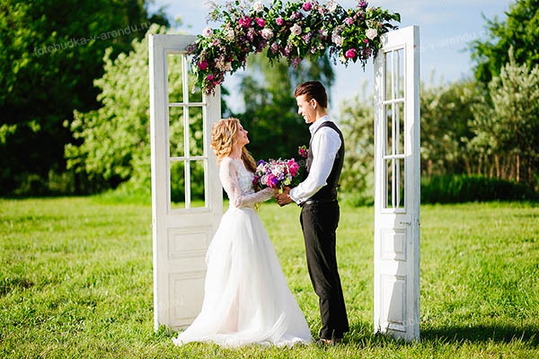 Фотозона арка