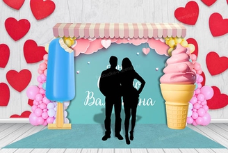 Фотозона Мороженое