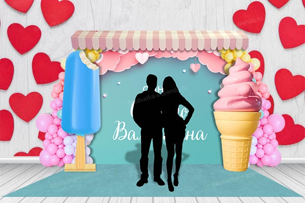 Фотозона Мороженое