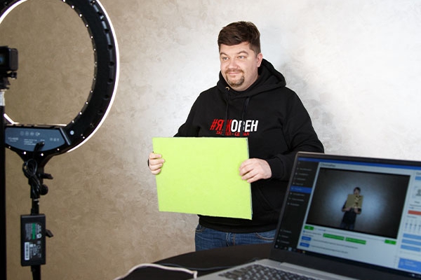 Фотозона Новогодний Селфисканер