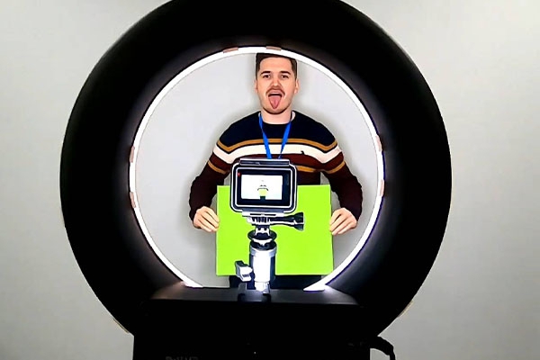 Фотозона Новогодний Селфисканер