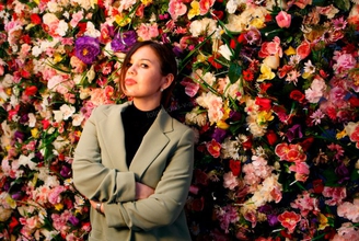 Цветочная фотозона