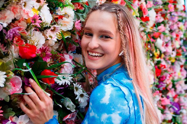 Цветочная фотозона