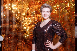 Фотозона из пайеток