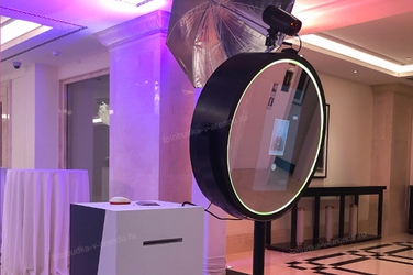 Примеры брендирования фотобудка Street Art: