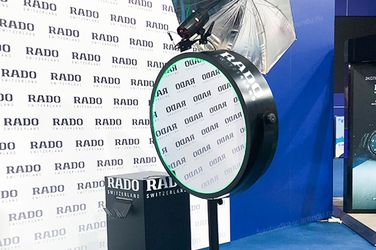 Примеры брендирования фотобудка Street Art: