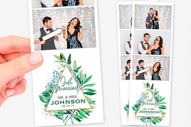 Примеры брендирования фотобудки Классическая: