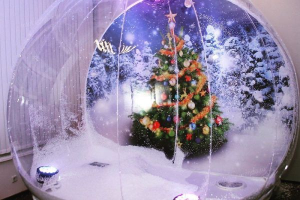 Фотозона Новогодний чудо шар