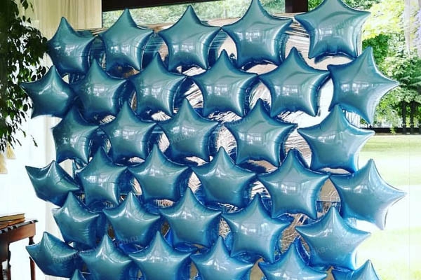 Фотозона Стена из шаров