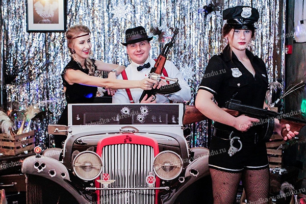 Гангстерская фотозона