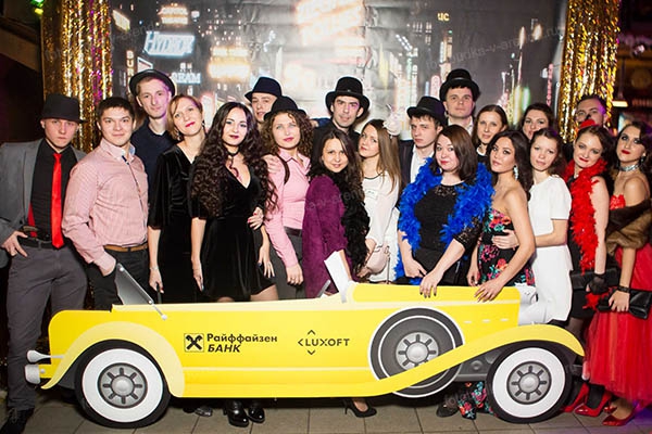 Гангстерская фотозона