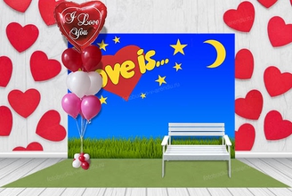 Фотозона Любовь