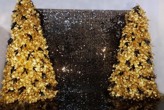 Блестящая фотозона на новый год