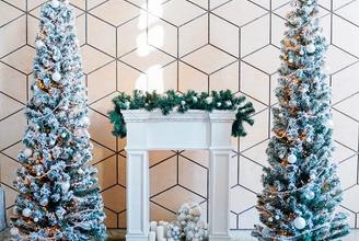 Новогодняя фотозона Нарния