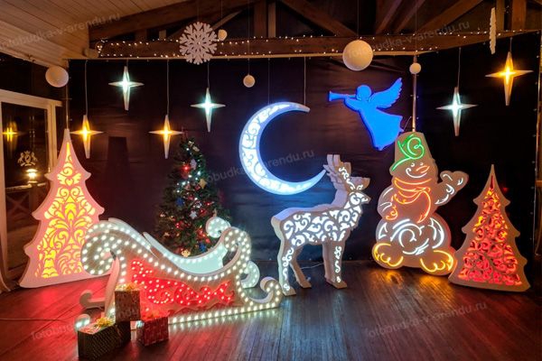 Новогодняя фотозона