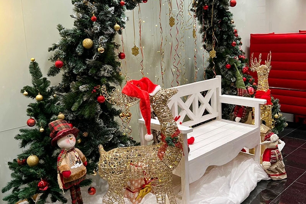 Рождественская фотозона