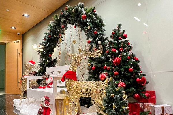 Рождественская фотозона