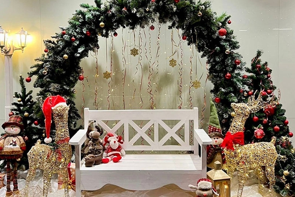 Рождественская фотозона