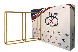 Press wall из бруса объемная конструкция