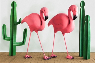 Розовые Фламинго
