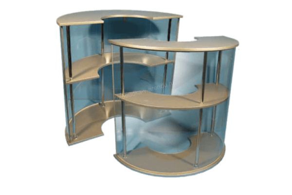 Стойка ресепшен полукруг