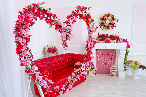 Фотозона на 14 февраля