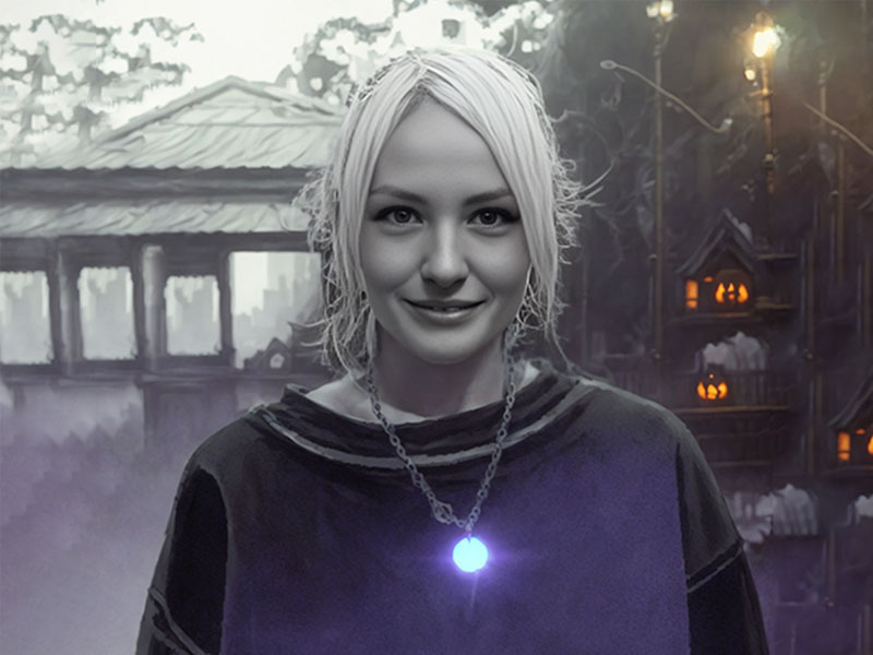 Нейро Художник Хэллоуин