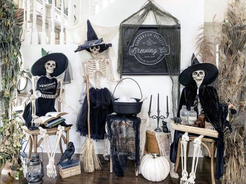 Фотозона Логово ведьмы