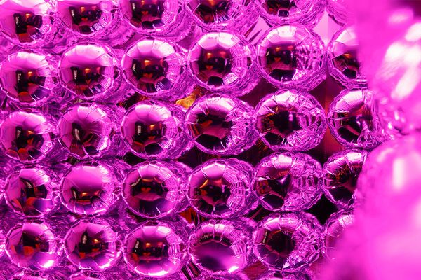 Фотозона из фольгированных шаров