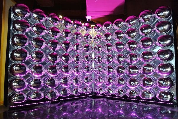 Фотозона из фольгированных шаров