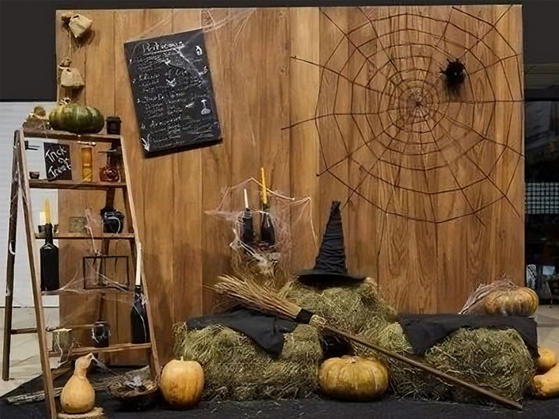 Фотозона Хэллоуин осенняя