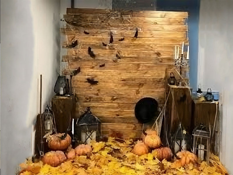 Фотозона Хэллоуин осенняя