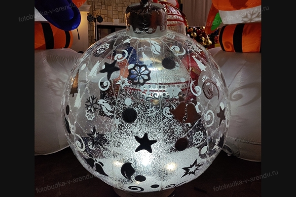 надувная арка на новый год